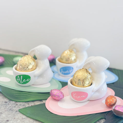 BUNNY EASTER EGG CUPS