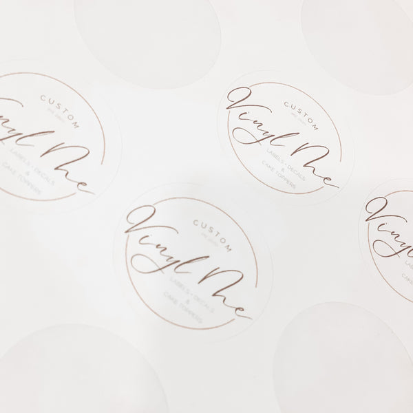 CUSTOM STICKERS & LABELS