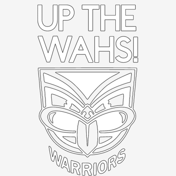 UP THE WAHS! CAR DECALS