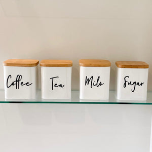 DRINK STATION LABELS