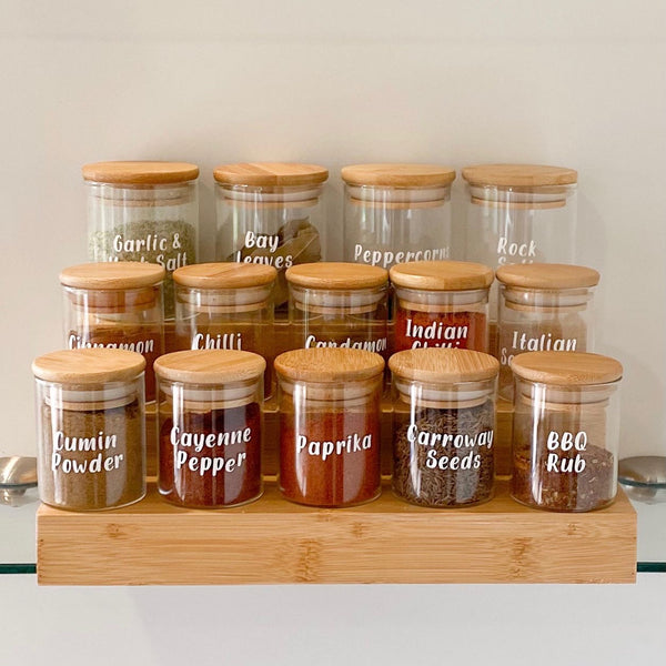 SPICE JAR LABELS