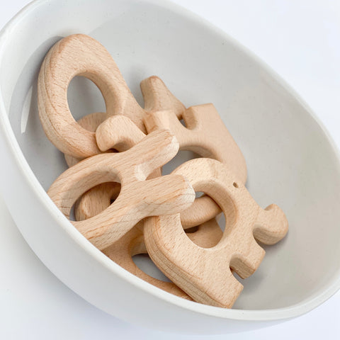 WOODEN TEETHERS
