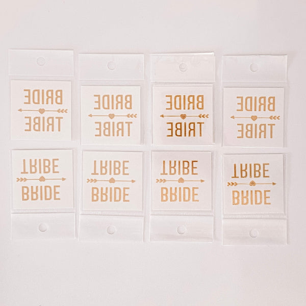 BRIDE TRIBE TEMPORARY TATTOO