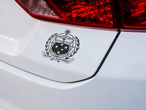 SAMOAN CREST - CAR/WINDOW DECAL